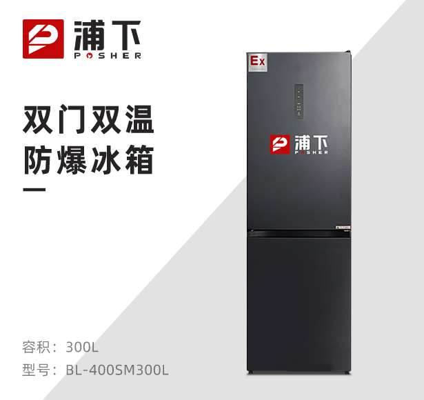 浦下双温防爆冰箱300L