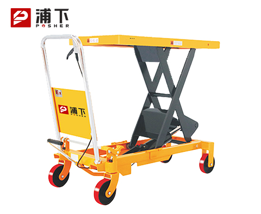 0.2吨防爆手动升降平台车