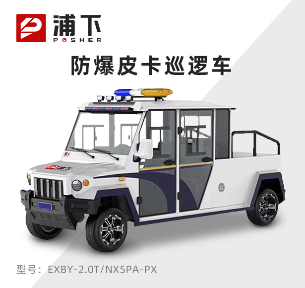 5座防爆皮卡巡逻车