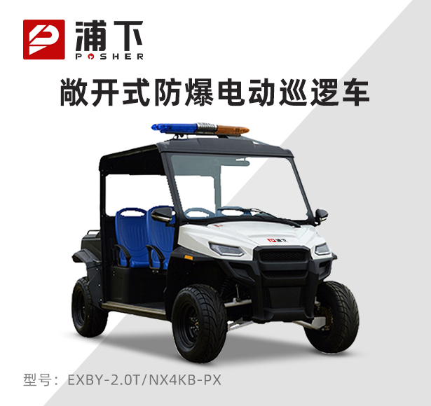 4座敞开式防爆电动巡逻车