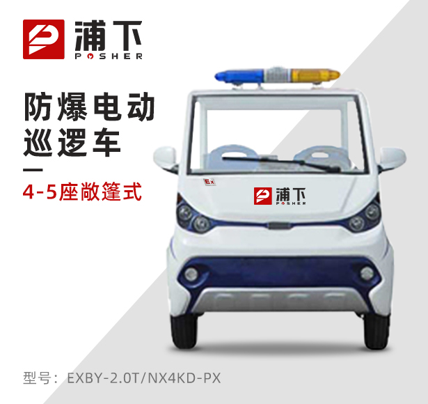 4-5座敞篷式防爆电动巡逻车