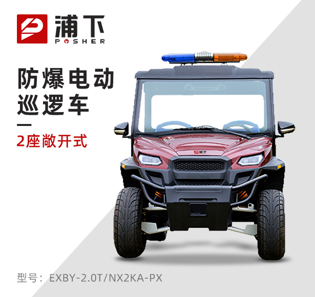 2座敞开式防爆电动巡逻车