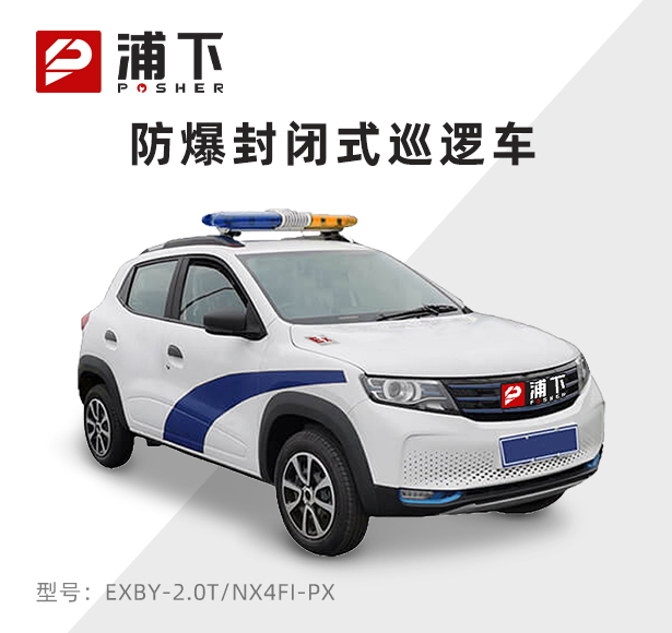 4座封闭式防爆巡逻车