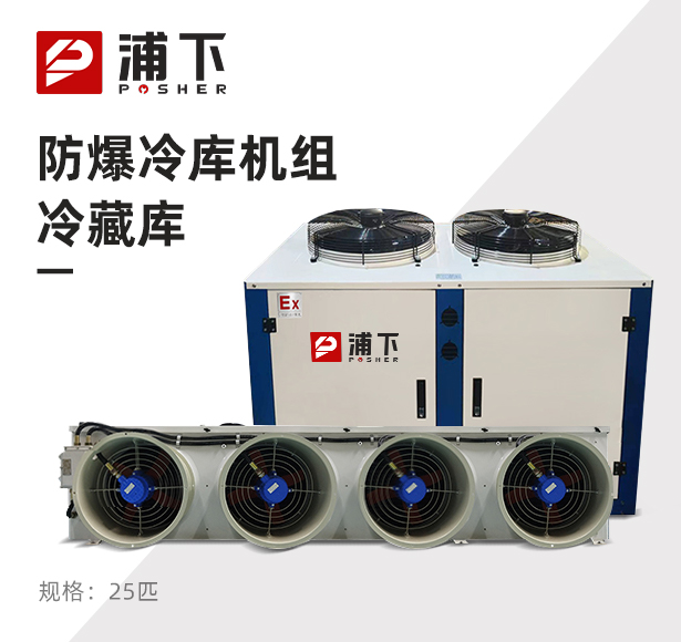 防爆冷库机组-冷藏库25匹